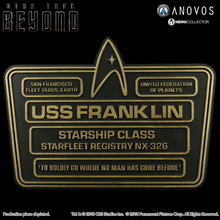 Load image into Gallery viewer, STAR TREK™: BEYOND U.S.S. Franklin NX-326 Collectible Dedication Plaque Replica