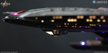 Load image into Gallery viewer, STAR TREK™: DISCOVERY — NCC-1227 U.S.S. Shenzhou Studio-Scale Starship Filming Miniature (Made to Order)