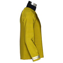 Load image into Gallery viewer, STAR TREK™ : The Movie - Captain Kirk Replica Gold Tunic