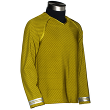 Load image into Gallery viewer, STAR TREK™ : The Movie - Captain Kirk Replica Gold Tunic
