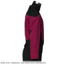 Load image into Gallery viewer, STAR TREK™: THE NEXT GENERATION - Premier Line Command Burgundy Uniform Tunic