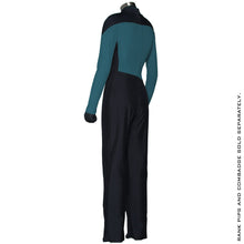 Load image into Gallery viewer, Star Trek: The Next Generation Women's Sciences Green Teal Uniform Jumpsuit - Size Large