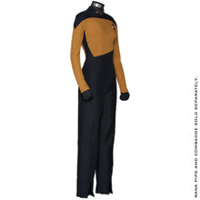 Load image into Gallery viewer, Star Trek: The Next Generation Women's Services Mustard Uniform Jumpsuit