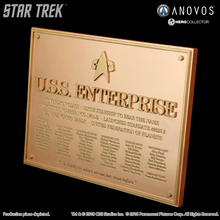 Load image into Gallery viewer, STAR TREK™: FIRST CONTACT U.S.S. Enterprise NCC-1701-E Collectible Dedication Plaque Replica
