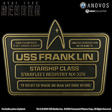 Load image into Gallery viewer, STAR TREK™: BEYOND U.S.S. Franklin NX-326 Collectible Dedication Plaque Replica
