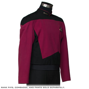 STAR TREK™: THE NEXT GENERATION - Premier Line Command Burgundy Uniform Tunic